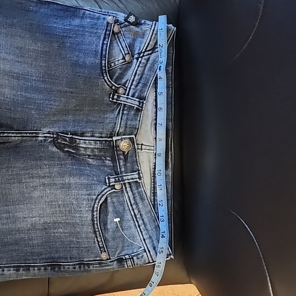 Vintage Rock & Republic Kasandra Low Rise Bootcut Flare Embroidered Flap Pocket - Picture 8 of 8